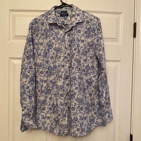 MADE Cam Newton Floral Dress Shirt - Picture 1 of 4